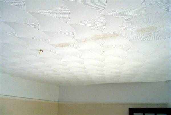 Plaster Board Artex Ceiling