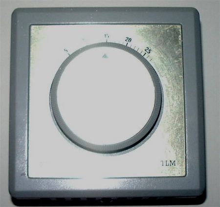 Mechanical room thermostat