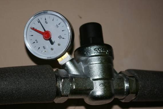 Pressure reducing valve fitting | Plumbing