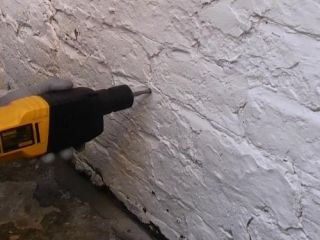remove brick using drill