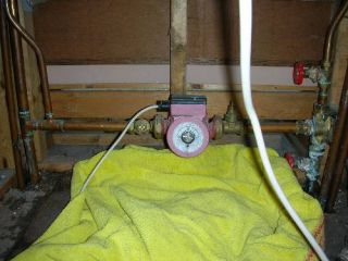 Central heating pump