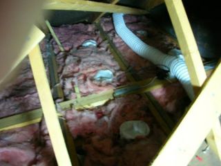 extractor fan ducting in loft