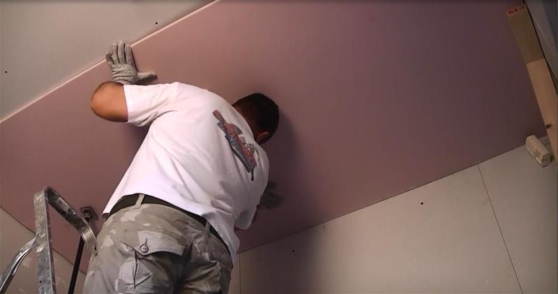 How To Over Board A Ceiling Plastering