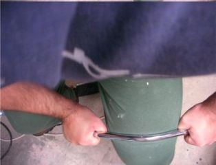 bend pipe over knee