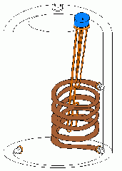 hot water cylinder diagram