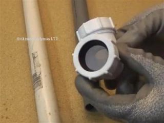 compression waste fitting