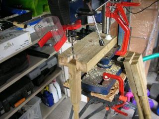 jig for drilling spindles