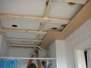 cladding on ceiling