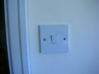 plastic light switch