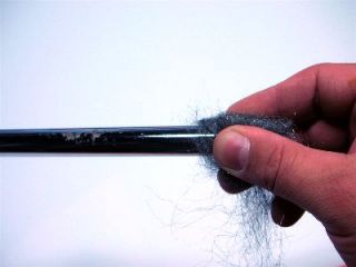 clean with wire wool
